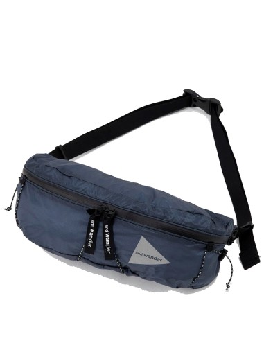 And Wander Sil Waist Bag Blue en ligne des produits 