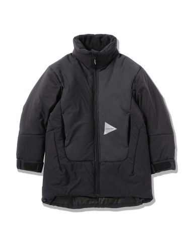 And Wander Top Fleece Coat Black sur le site 