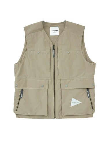 And Wander Tough Aramid Vest  Light Beige Le MVP de beaucoup