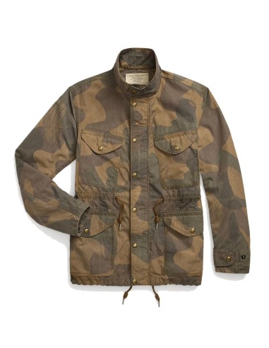 RRL by Ralph Lauren Camo Jacket Brush Stroke Camo pas cher chine