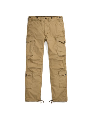 RRL by Ralph Lauren Regiment Poplin Cargo Trouser Dark Khaki Amélioration de cerveau avec