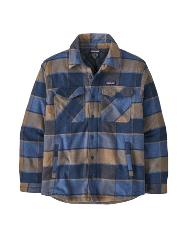 Patagonia Lightweight Insulated Fjord Flannel Shirt William / Smolder Blue pour bénéficier 