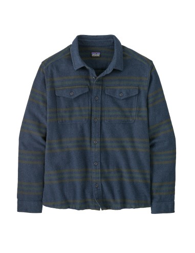 Patagonia Fjord Flannel Shirt Treelined / Smolder Blue À commander