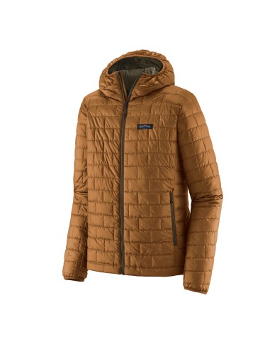 Patagonia Nano Puff Fitz Roy Trout Hoody Shelter Brown la livraison gratuite