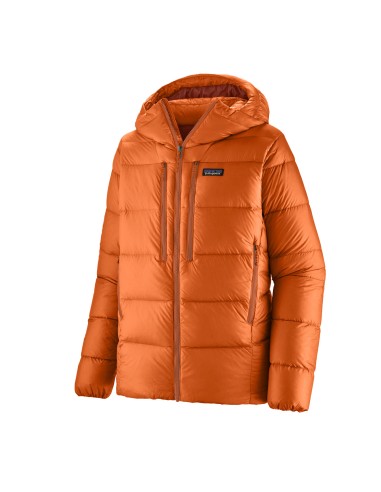 Patagonia Fitz Roy Down Hoody Redtail Rust Véritable concentré