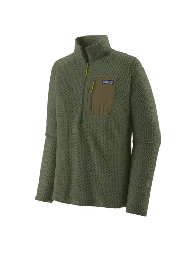 Patagonia R1 Air Zip Neck Torrey Pine Green le concept de la Pate a emporter 