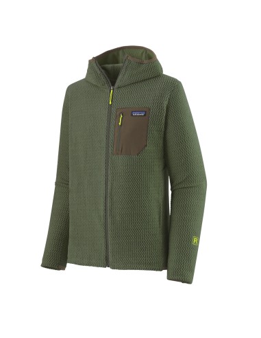 Patagonia R1 Air Full-Zip Hoody Torrey Pine Green Découvrez la collection