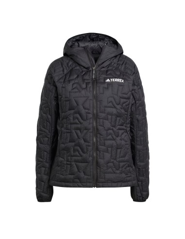 Adidas Terrex Womens Terrex Xperior Primaloft Loose Fill Insulated Hooded Jacket Black le concept de la Pate a emporter 