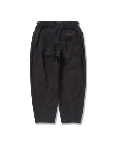 And Wander High Count Cloth Wide Pants Black en linge