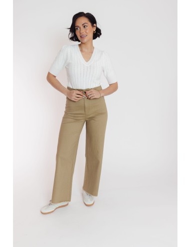 Harvest Field Pant in Straw les muscles