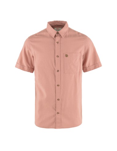 Fjallraven Ovik Travel Shirt SS Dusty Rose solde