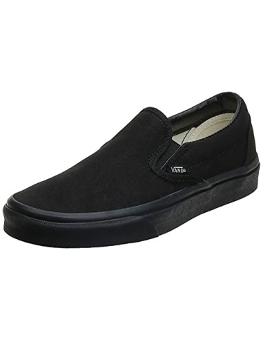 Vans Unisex Adults' Classic Slip On, Black/White, 3 UK 50-70% off 