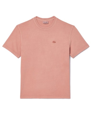 Lacoste Natural Dyed Jersey T-Shirt Eco Rose Amélioration de cerveau avec