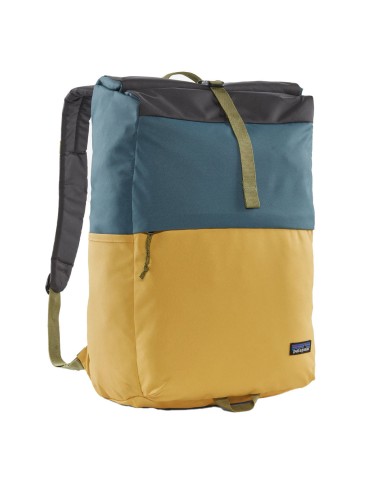 Patagonia Fieldsmith Roll-Top Pack 30L Patchwork: Surfboard Yellow w/Abalone Blue du meilleur 